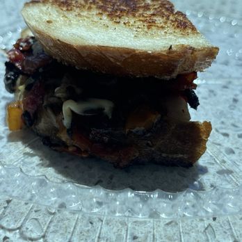 Brunch in a Box - Hard to see in the light but the grilled sourdough with grilled veggies and cheese is a must try! - Food Trucks Near Me Brunch in a Box - Hard to see in the light but the grilled sourdough with grilled veggies and cheese is a must try! - Food Trucks Near Me