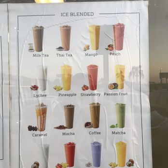 Favoritea Cafe - Drink menu. - Asian Fusion Near Me - Burbank, California