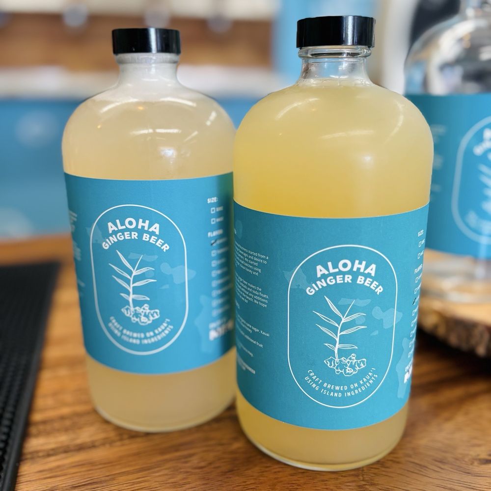 Aloha Ginger Beer - 1L bottles ($15ea) - Beverage Store Near Me - Lihue, Hawaii Aloha Ginger Beer - 1L bottles ($15ea) - Beverage Store Near Me - Lihue, Hawaii