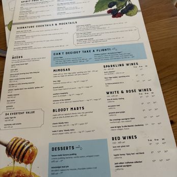 Tupelo Honey - Drink menu - American Near Me - Knoxville, Tennessee Tupelo Honey - Drink menu - American Near Me - Knoxville, Tennessee