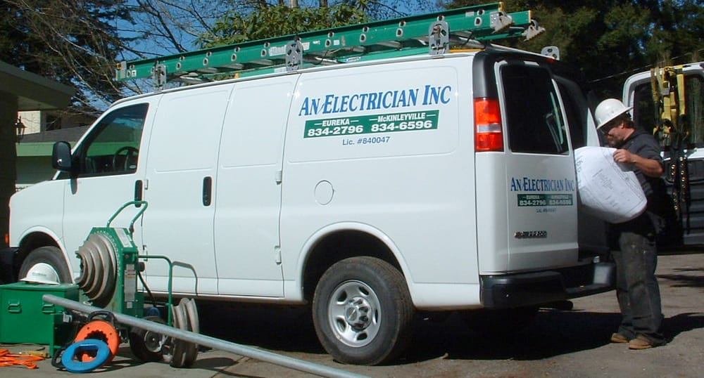 Slide of An Electrician