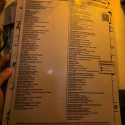 La Cabrera - Wine list as of May 2025