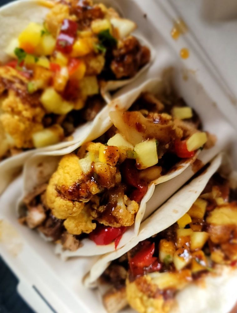 Food from The Angry Jerk