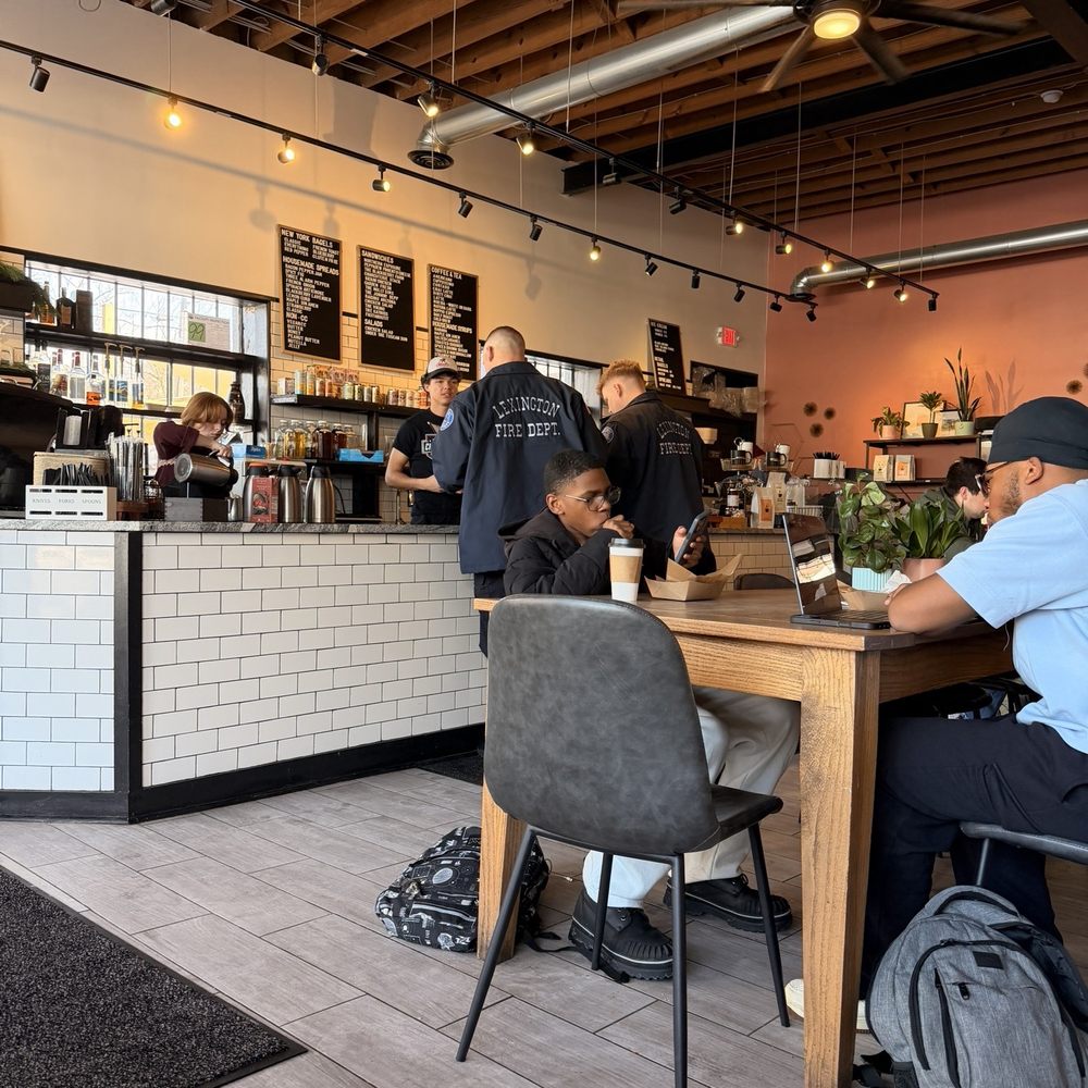 Grounded All Day Cafe - Counter and seating - Coffee & Tea Near Me - Lexington, Kentucky