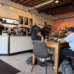 Grounded All Day Cafe - Counter and seating