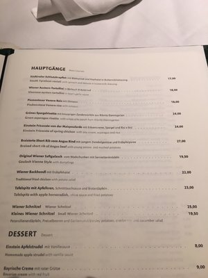 Menu photo 1 EINSTEIN Unter den Linden Berlin, BE Menu photo 1 EINSTEIN Unter den Linden Berlin, BE