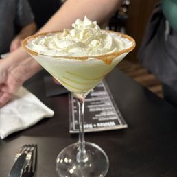 Caramel apple martini. Caramel apple martini.