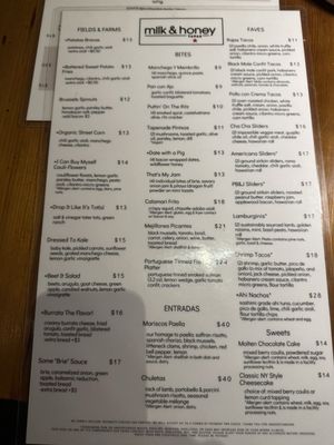 Menu photo 7 Milk & Honey Tapas Santa Barbara, CA