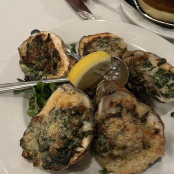 Merrill & Houston's Steak Joint - Oysters Rockefeller... Excellent! - Steakhouses Near Me - Beloit, Wisconsin