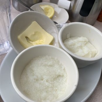 Becker’s Restaurant - Grits! Small cups- nice to have real butter on side though. - American Near Me - Ashtabula, Ohio