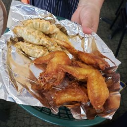 Wings and dumplings combination Wings and dumplings combination