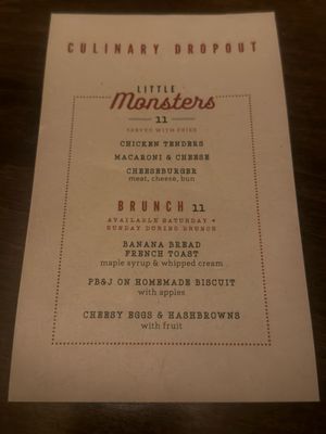 Menu photo 3 Culinary Dropout Orange, CA