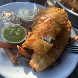 The Galway Arms - Fish and Chips from Good Friday! Crispy!
