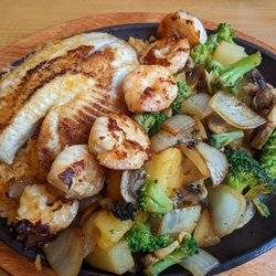 Tilapia with Shrimp