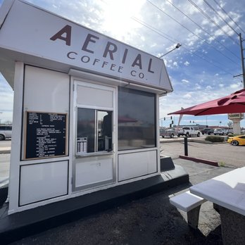 Aerial Coffee - Outside - Coffee & Tea Near Me - Apache Junction, Arizona