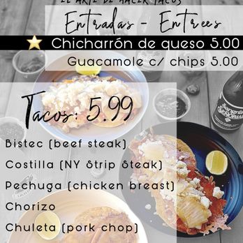 Taquearte California - a menu for taqueate - Mexican Near Me - Pico Rivera, California Taquearte California - a menu for taqueate - Mexican Near Me - Pico Rivera, California