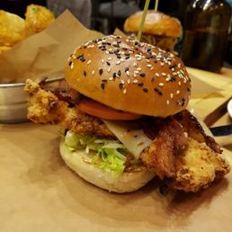 Nashville Hot Chicken Burger