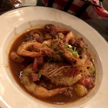 Moonshine Grill - "Prawn" and grits :) - Southern Near Me - Austin, Texas