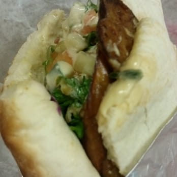 Shaloha PITA - Sabich (eggplant pita sandwich). - Sandwiches Near Me - Honolulu, Hawaii Shaloha PITA - Sabich (eggplant pita sandwich). - Sandwiches Near Me - Honolulu, Hawaii