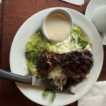 Chambers Walk Cafe & Catering - Caesar Salad with hangar steak - New American Near Me - Lawrenceville, New Jersey