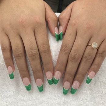 Galaxy Nail Salon - finish product of Gel X. posted on her Instagram story - Nail Salons Near Me - Oakland, California
