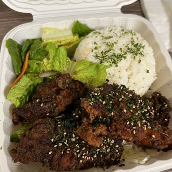 Aloha Mamacita - Furikake Chicken Plate - Mexican Near Me - Honolulu, Hawaii