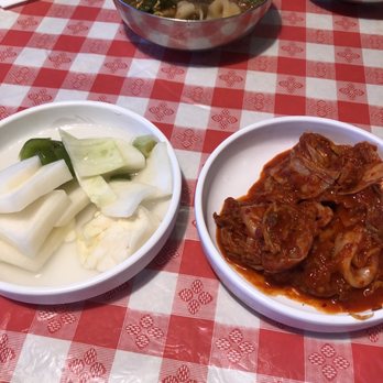 Old Time Noodle House - Kimchi and pickled daikon YUM - Korean Near Me - Gardena, California Old Time Noodle House - Kimchi and pickled daikon YUM - Korean Near Me - Gardena, California