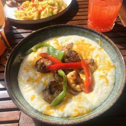Shrimp and grits Shrimp and grits