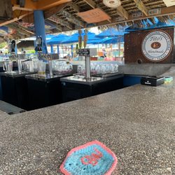 Cracked Conch Restaurant & Macabuca Tiki Bar - Crotched coasters are super cute