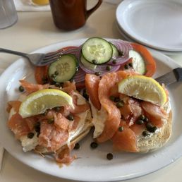 Lox and Bagel was excellent Lox and Bagel was excellent