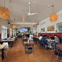 Fusion Fare Restaurant - Open and airy restaurant.  Order at the counter.