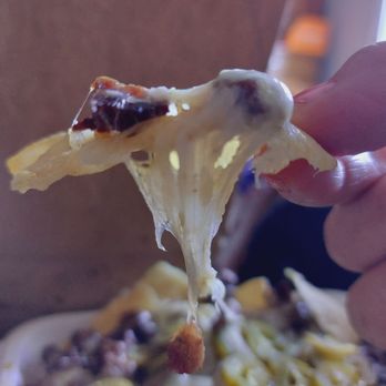 Mariscos Los Arcos - It's all about the cheese stretchiiiiing - Mexican Near Me - Canoga Park, California