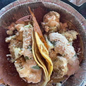 Lucha Libre - These are the queso taco cauliflower which were FIRE ! - Mexican Near Me - San Diego, California