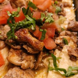 Yalla Grill - Hummus with chicken