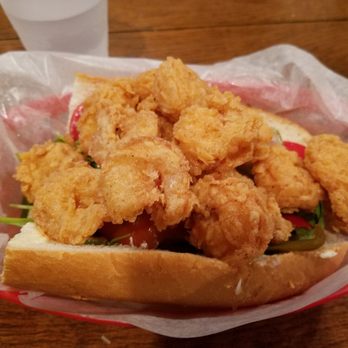 Bub and Pop's - Rich Boy - fried shrimp, arugula, tomatoes, kosher dill pickle, sweet peppers and mayo - Sandwiches Near Me - Washington, DC, District of Columbia Bub and Pop's - Rich Boy - fried shrimp, arugula, tomatoes, kosher dill pickle, sweet peppers and mayo - Sandwiches Near Me - Washington, DC, District of Columbia