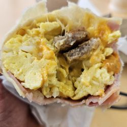 Justin's Donuts & Ice Cream - Breakfast Burrito