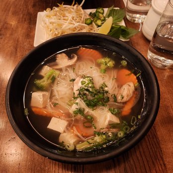 Pho and Roll Vietnamese Kitchen - Vegetable pho with tofu - Vietnamese Near Me - Pittsburgh, Pennsylvania Pho and Roll Vietnamese Kitchen - Vegetable pho with tofu - Vietnamese Near Me - Pittsburgh, Pennsylvania