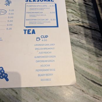 Little Bear Coffee - Menu 3 Nov 2025 - Coffee & Tea Near Me - Albuquerque, New Mexico