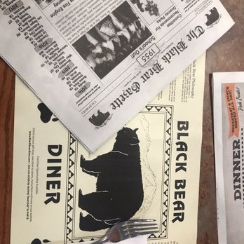 Black Bear Diner Downey - Cute menu - Diners Near Me - Downey, California