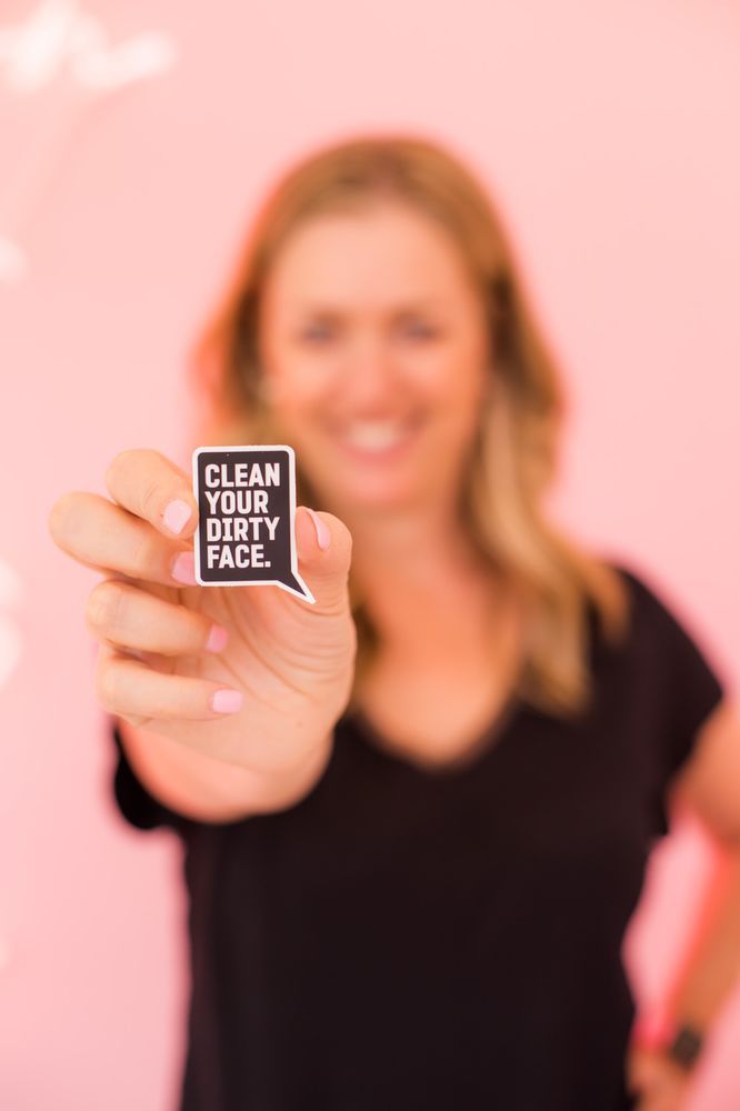Clean Your Dirty Face Logo