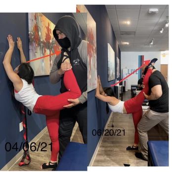StretchLab - Look how high my leg can go up now - Fitness & Instruction Near Me - Newport Beach, California