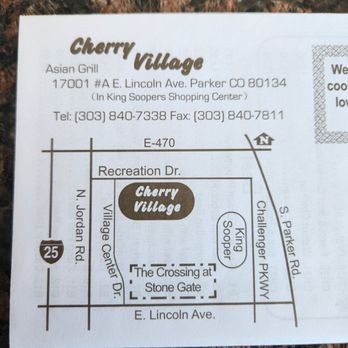 Cherry Village Asian Grill - To go menu - Chinese Near Me - Parker, Colorado Cherry Village Asian Grill - To go menu - Chinese Near Me - Parker, Colorado