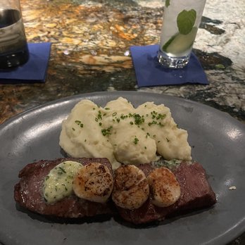 Plank Provisions - Fillet mignon with scallops - Seafood Near Me - Austin, Texas