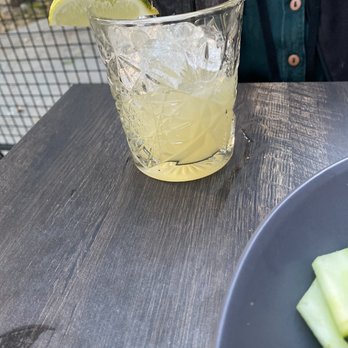 Dew Drop Inn - Mom's margarita, 8$, she was tipsy but didn't mention that it was strong - Gastropubs Near Me - Denver, Colorado