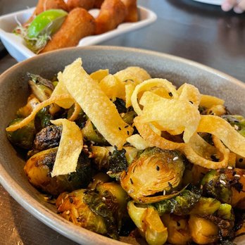 FINKA Table & Tap - Korean Style Brussels Sprouts - Asian Fusion Near Me - Miami, Florida FINKA Table & Tap - Korean Style Brussels Sprouts - Asian Fusion Near Me - Miami, Florida