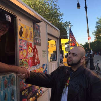 Mister Softee Truck - This customer has been coming to this truck for 25 years! - Food Trucks Near Me