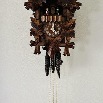 The Clock Man Fullerton - Works great, the Edelweiss music plays and the bellows now work. - Watches Near Me - Fullerton, California