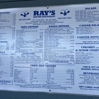 Ray's Seafood & Lobster - Seafood Near Me - Rye, New Hampshire