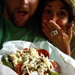 NachYo Truck - Just enjoying pizza nachos!