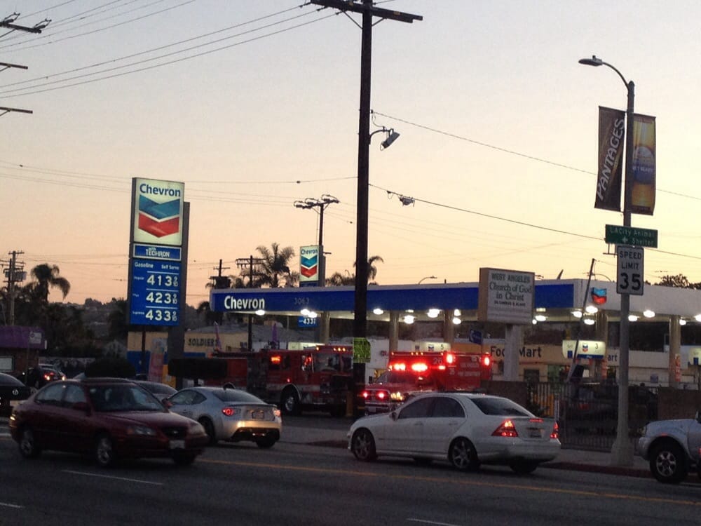 CHEVRON 3063 Crenshaw Blvd, Los Angeles, California Gas Stations